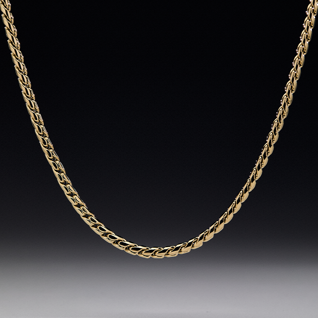 Cadena Espiga Hombre 65 cm