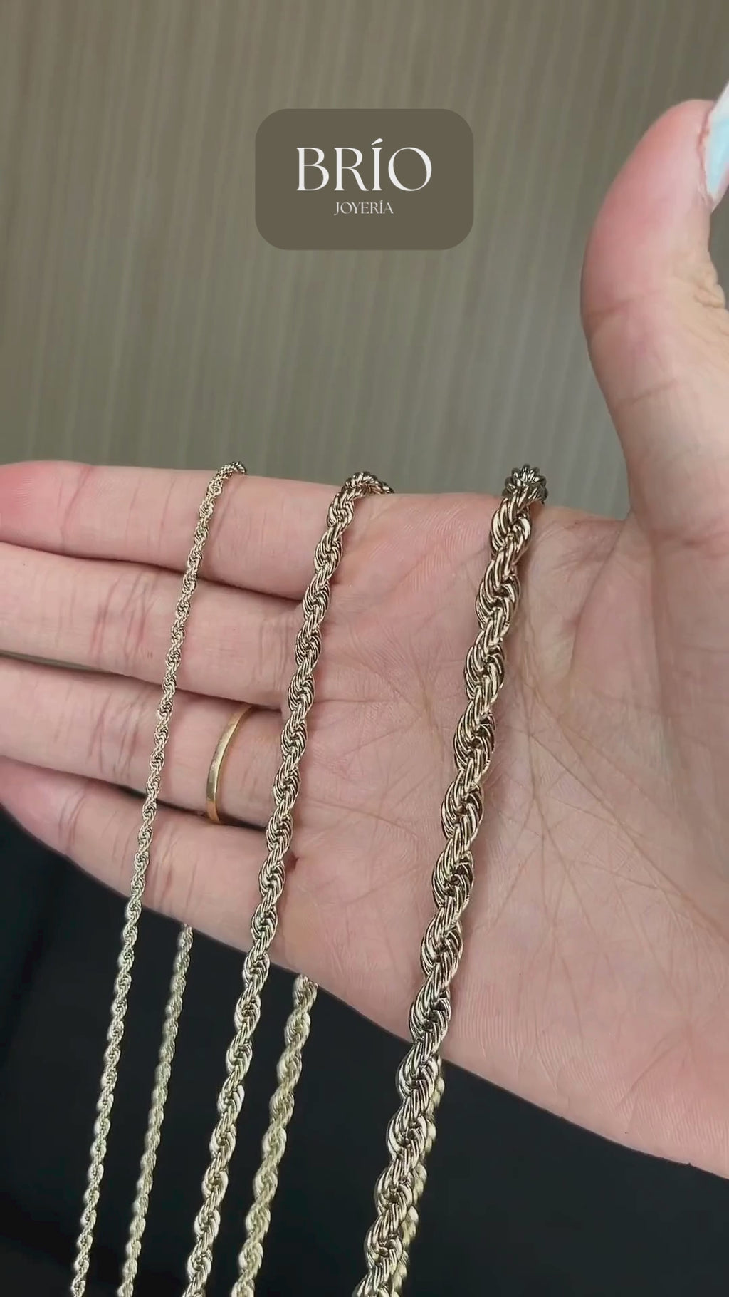 Cadena Lazo Hombre 65 cm