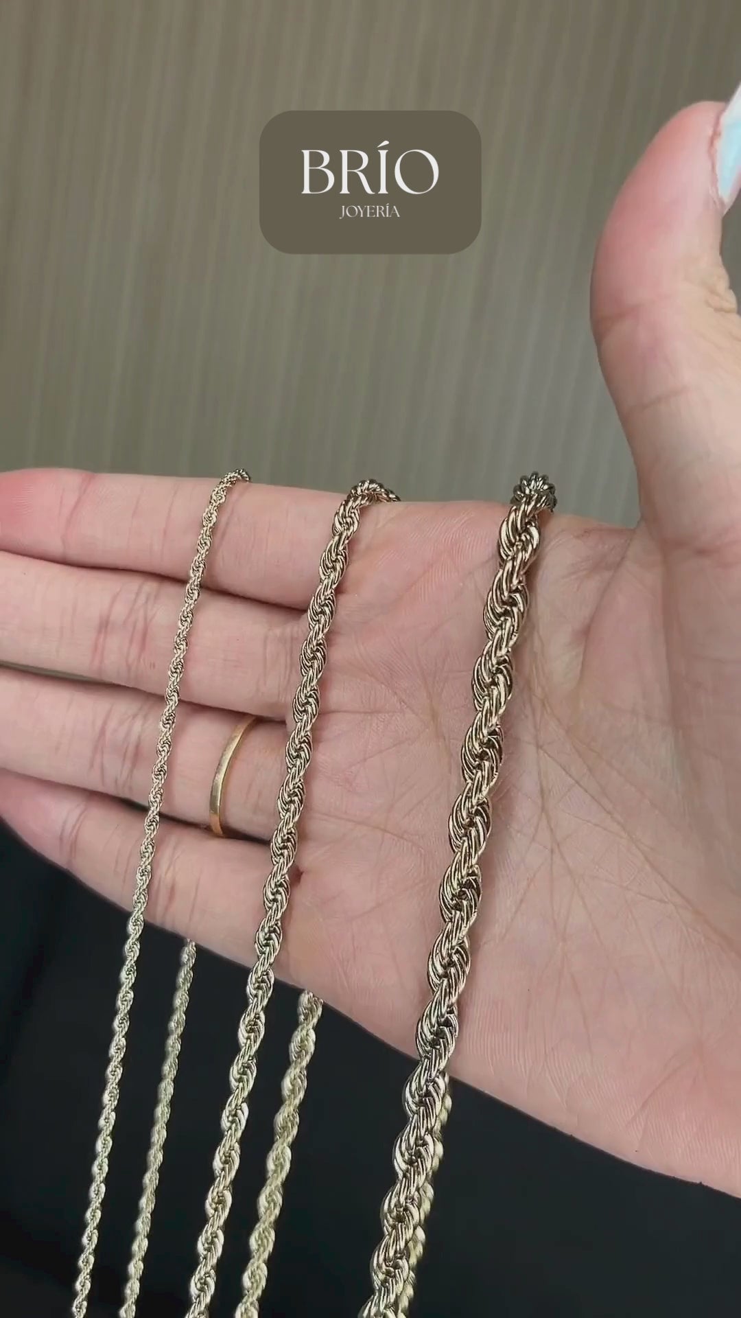 Cadena Lazo Hombre 65 cm